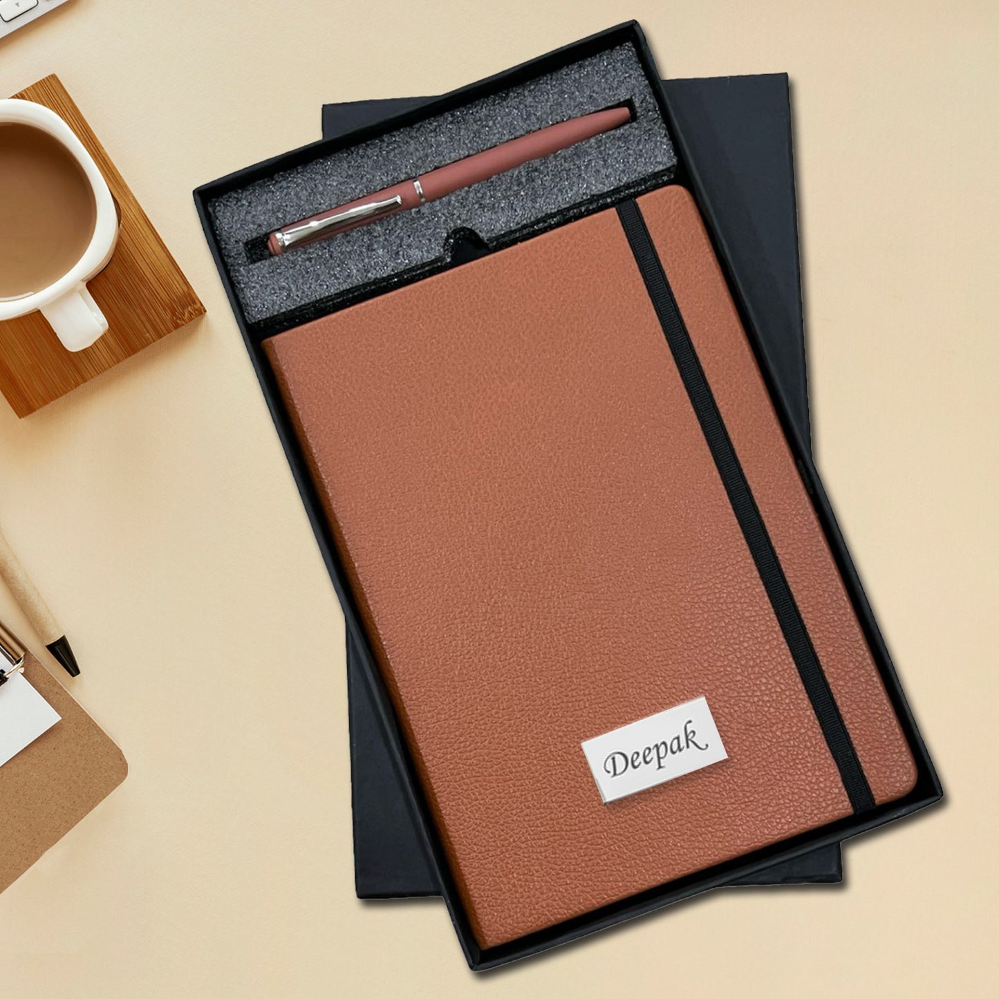 Personalized 2in1 Gift Set – Diary & Pen