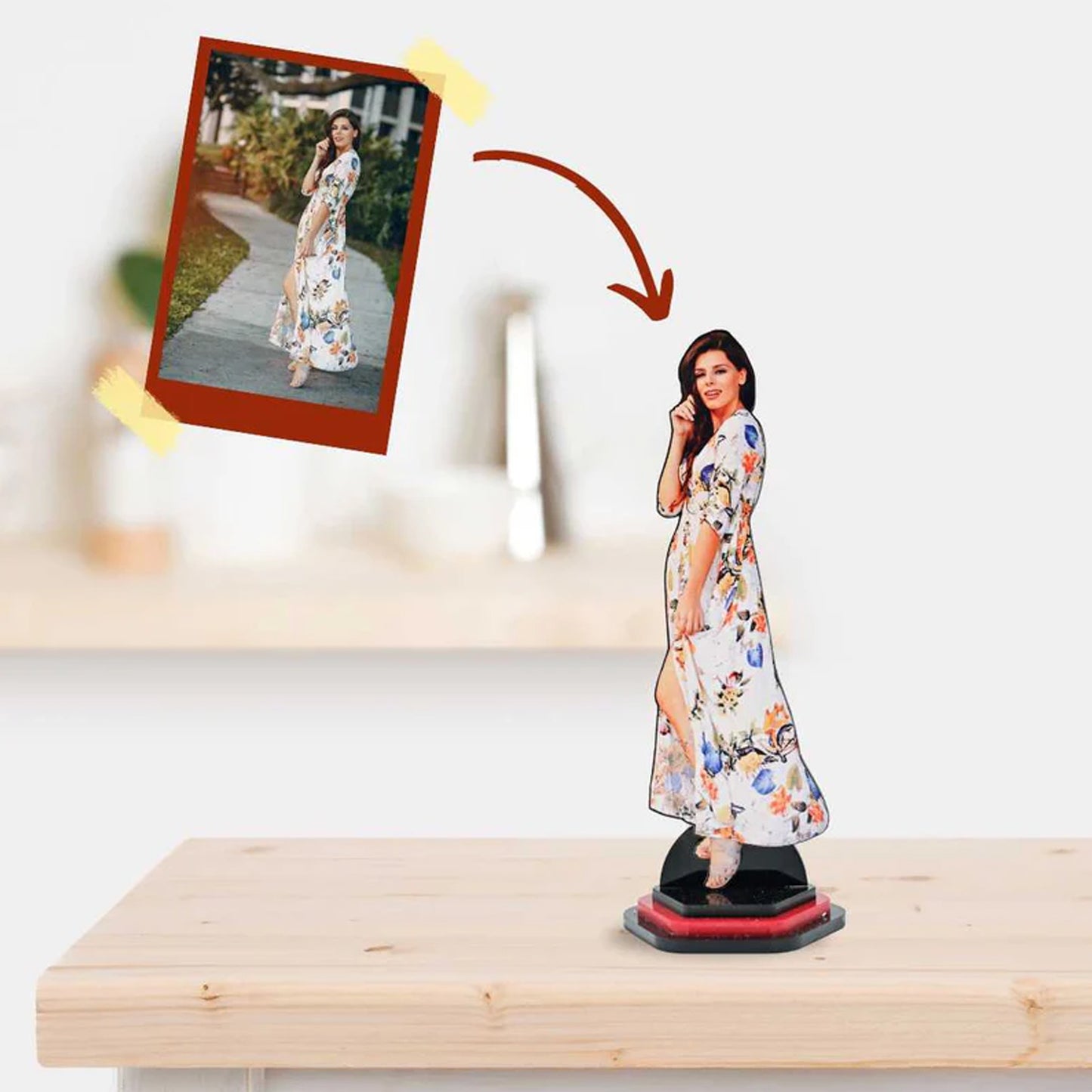 Personalized Female Caricature | Perfect Gift for Loved Ones