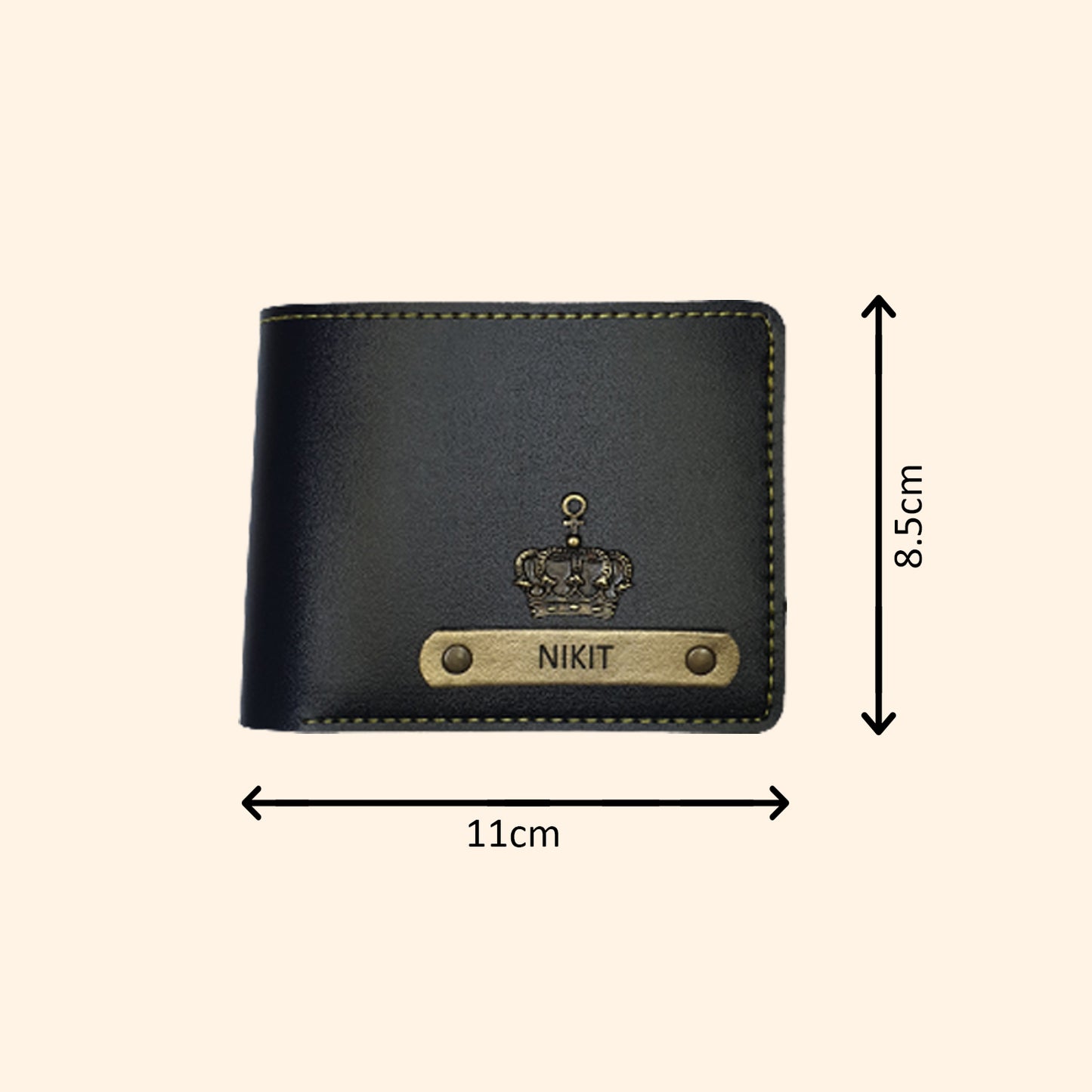 Personalized Leather Wallet for Men