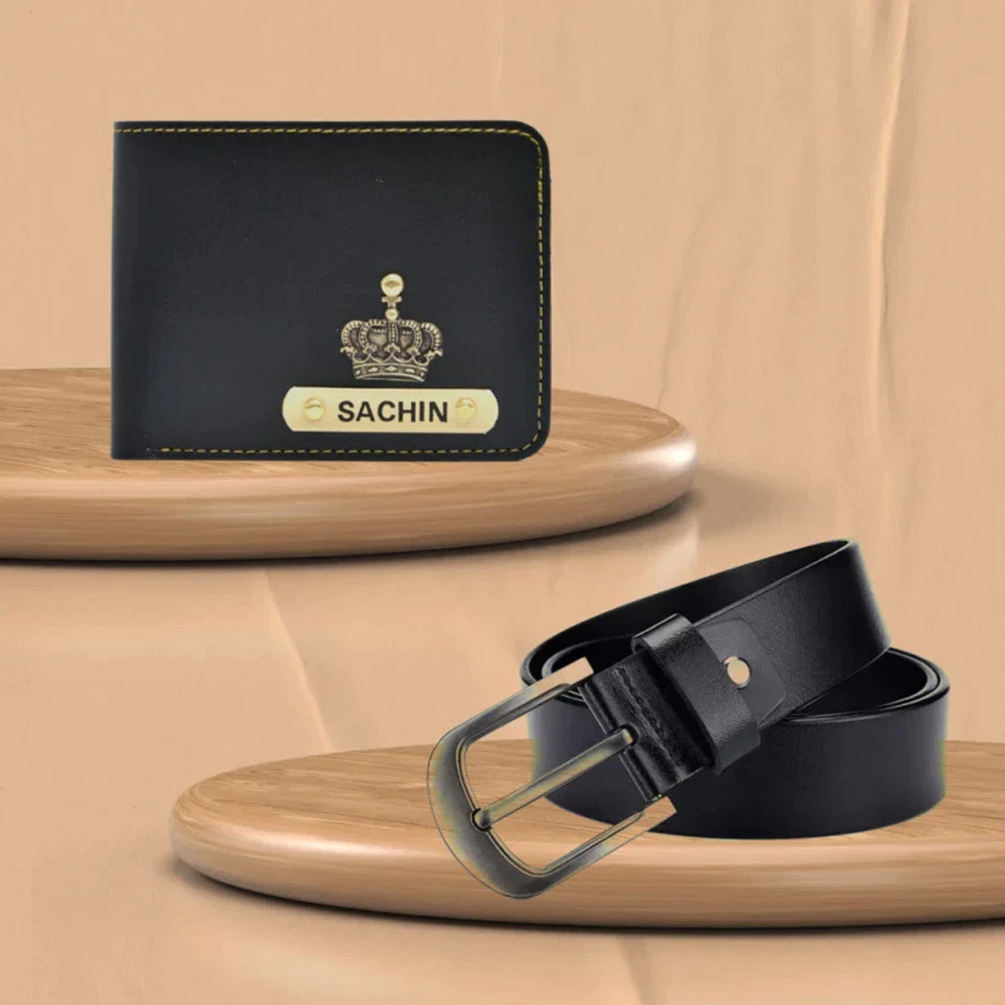 Perfect Vegan Leather Men's Wallet and Belt