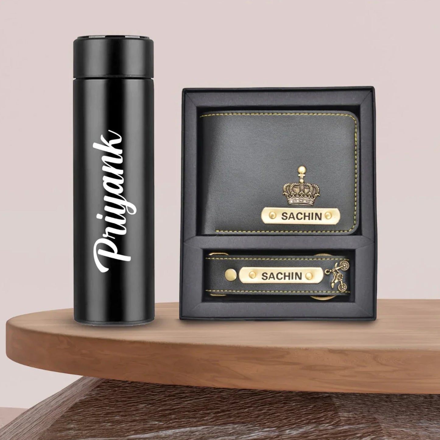 Personalized Bottle & Men's Combo (2 pcs)