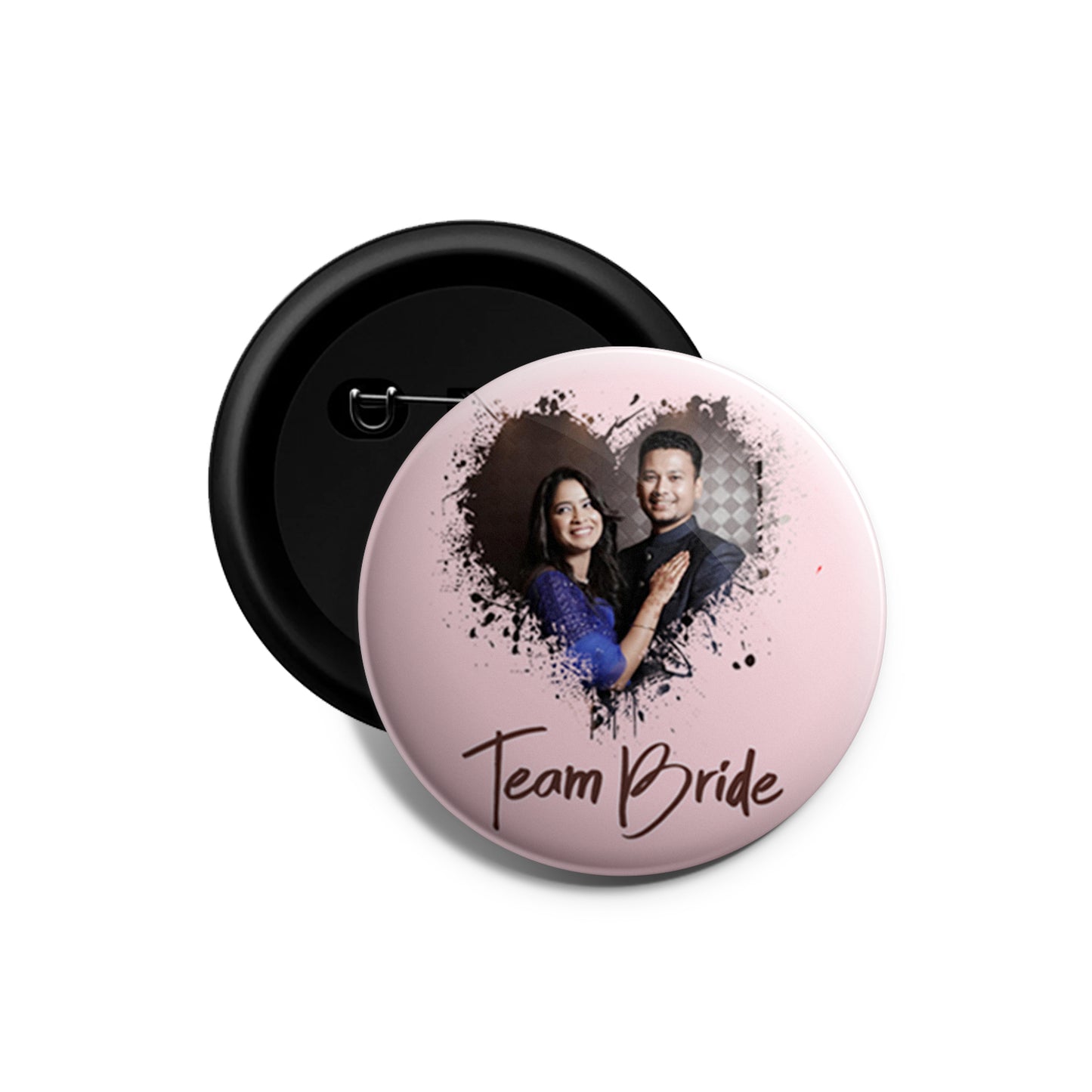 Team Bride | Wedding Badges | Size - 58mm