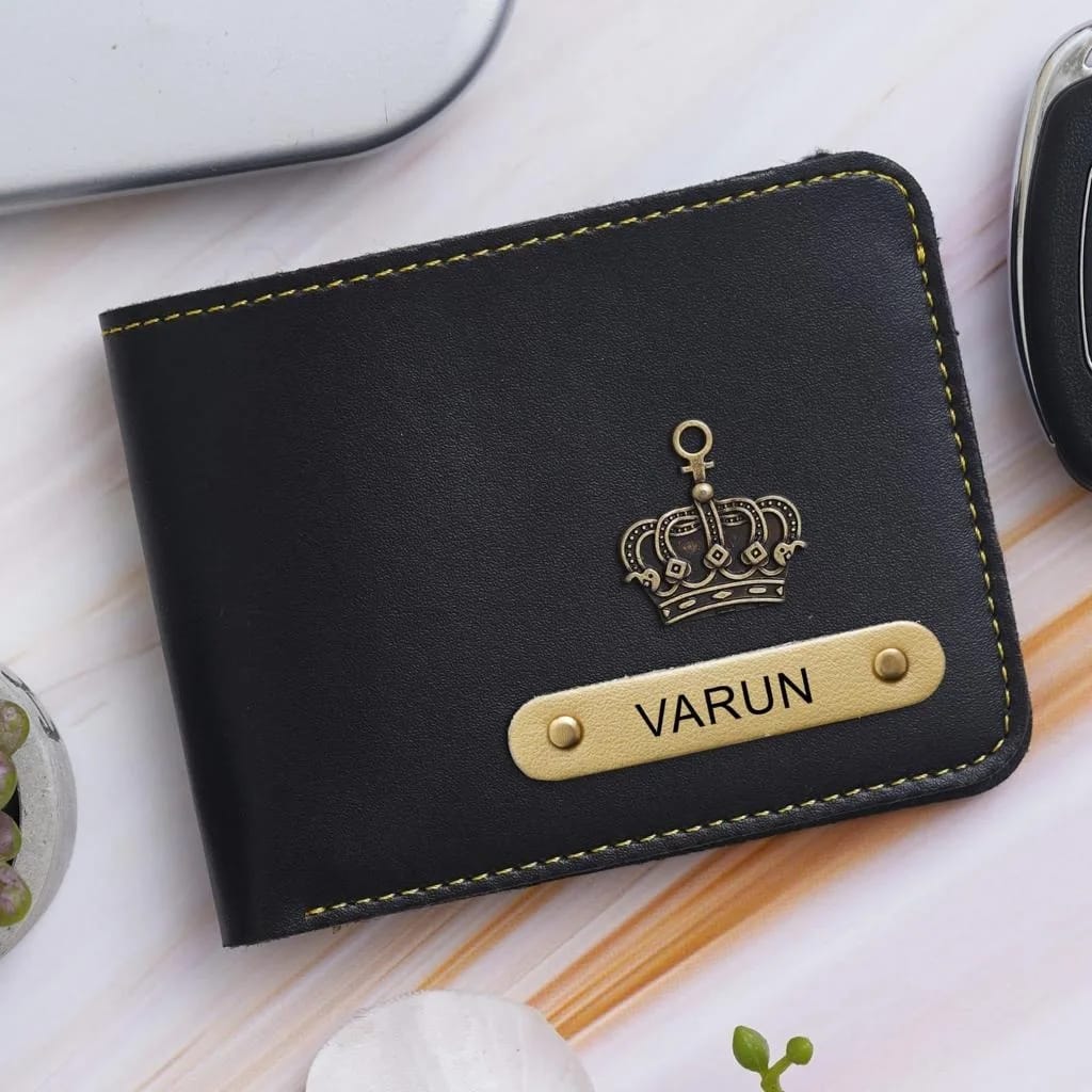 Personalized Leather Wallet for Men