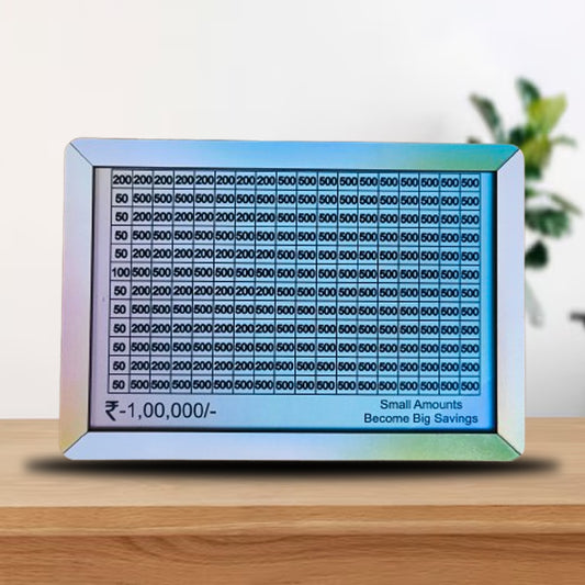 Labubu Money Saving Box | Wooden Piggy Bank | Target ₹100,000 Savings Box