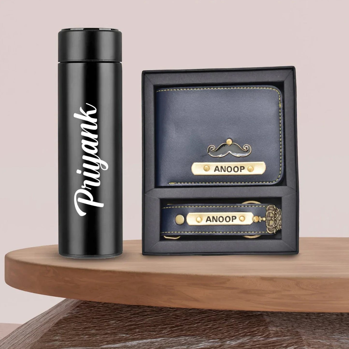 Personalized Bottle & Men's Combo (2 pcs)